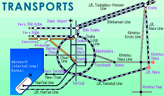 france japon transport train visite nara